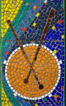 Mosaic background Foto stock