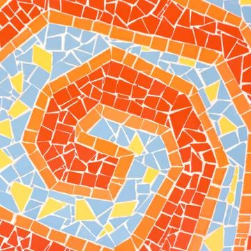 Mosaic background Foto stock