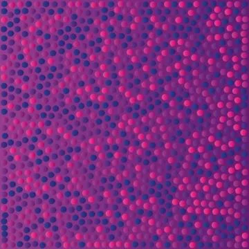 Mosaic background of small convex multicolored dots Stock Illustration
