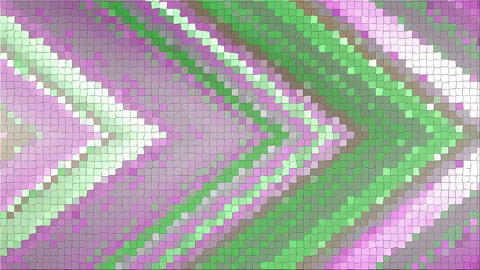 Mosaic based on abstract angle Stock Footage 92146812