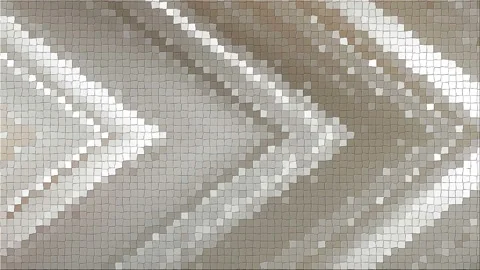 Mosaic based on abstract angle Stock Footage 92153704