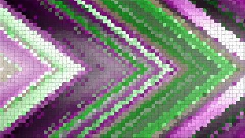 Mosaic based on abstract angle Stock Footage 92153807