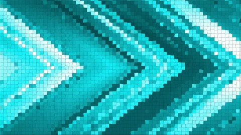 Mosaic based on abstract angle Stock Footage 92155115