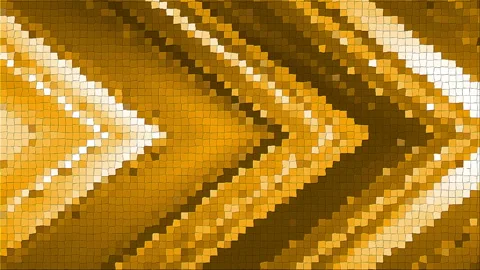 Mosaic based on abstract angle Stock Footage 92155931