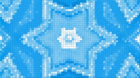 Mosaic based on abstract angle Stock Footage 92156904