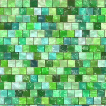 Mosaic in the bathroom Ilustração Stock