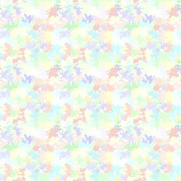 Mosaic blot pattern. Seamless vector splash background Stock Illustration