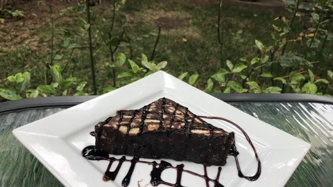 Mosaic cake. Stock Footage 92611954