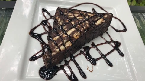 Mosaic cake. Stock Footage 92612385