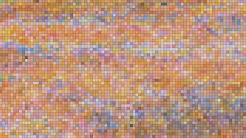 Mosaic ceramic abstract hot and cold rainbow pastel pattern texture 스톡 일러스트