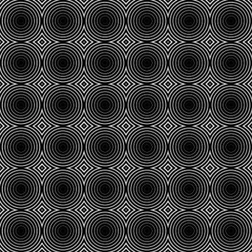 Mosaic of circles repeatable pattern - seamless background 스톡 일러스트