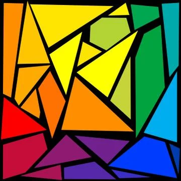 Mosaic color background 스톡 일러스트