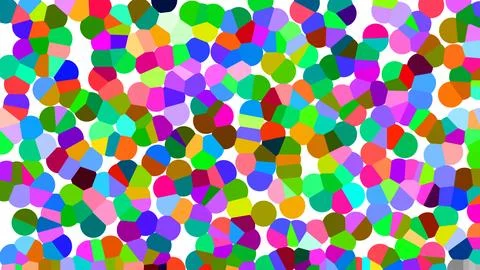 Mosaic colorful circle pattern. texture.abstract silver bokeh Stock Illustration