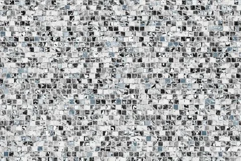 Mosaic composition pattern as background texture Stock Photos