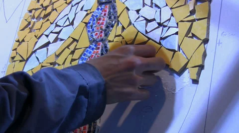 Mosaic creation Stockbeeldmateriaal 31586249