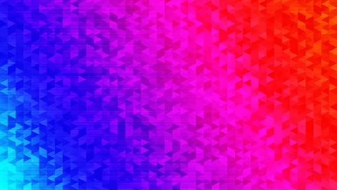 Mosaic cube pattern with 3D graphic noise effect on a bright gradient backgro Illustrazione stock