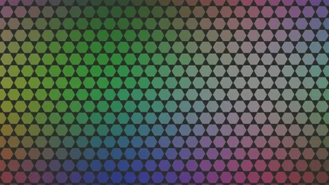 Mosaic digital pattern video featuring intricate glowing geometric textures Stock Footage 341721254