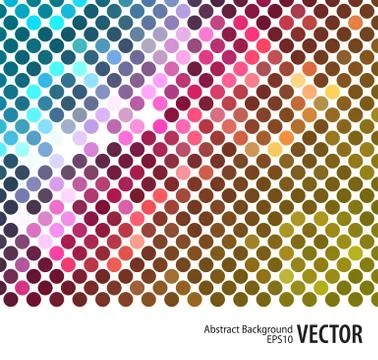 Mosaic disco background_2 Stock Illustration