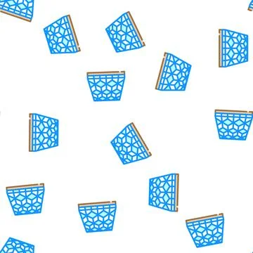 Mosaic floor vector seamless pattern 스톡 일러스트