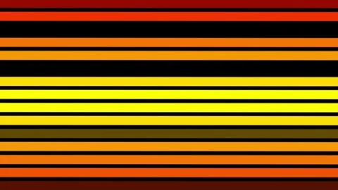 Mosaic Grid Motion Graphics. Horizontal lines Red, yellow and black colors. Scre Stock Footage 280961131