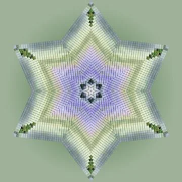 Mosaic Illustrazione stock