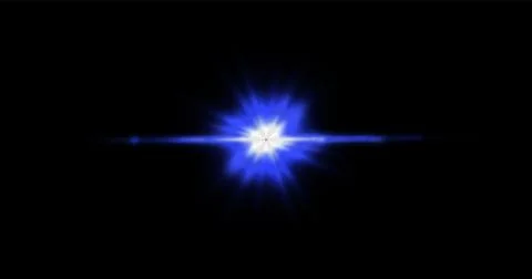 Mosaic image of light source from hexagons. Honeycomb structure. Vector illus Stock Illustration