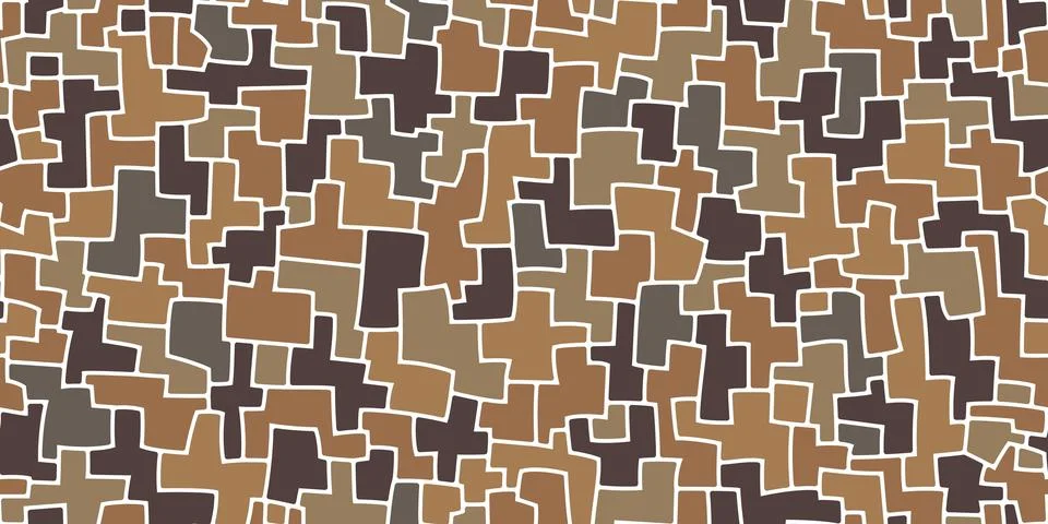 Mosaic labyrinth stone tile pattern background Stock Illustration