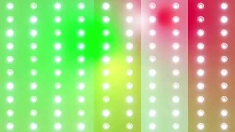 Mosaic light Bulb Background 4K LOOP Stock Footage 157132429