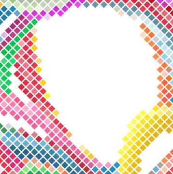 Mosaic Line 스톡 일러스트