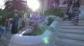 The mosaic lizard fountain in Park Guell, Barcelona 4k or 4k+ Resolution