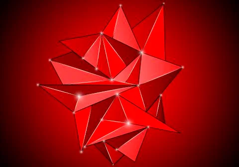 Mosaic logo Stock Illustration