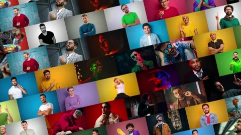 Mosaic Logo Opener | Modern Grid Reveal Stock After Effects