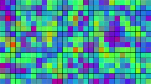 Mosaic loop random moving Stock Footage 51825916