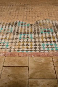 Mosaic from Marrakech 库存照片