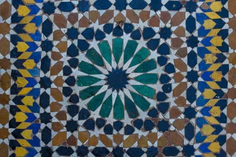 Mosaic  from Marrakech Foto stock