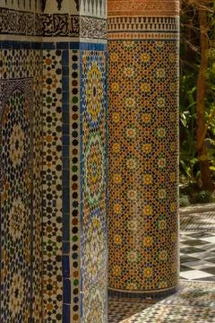 Mosaic  from Marrakech Stock Photos