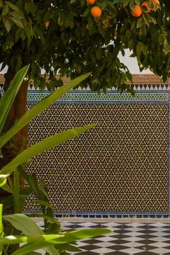 Mosaic  from Marrakech Stock Photos