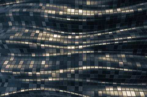 Mosaic metallic pattern abstract soft background Stock Illustration