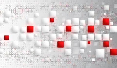 Mosaic modern abstraction Stock Illustration