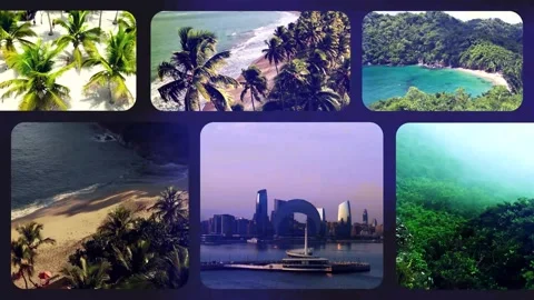 Mosaic Multiscreen Opener Stock After Effects