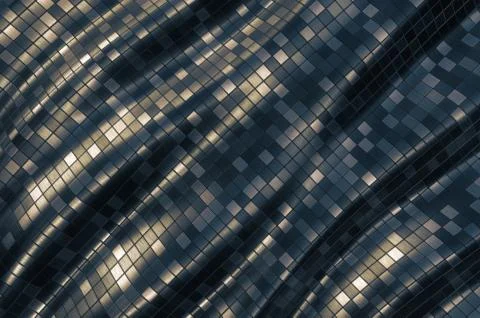 Mosaic pattern abstract soft background Stock Illustration