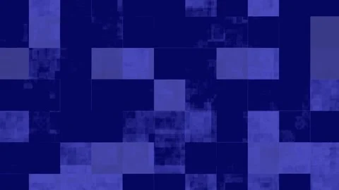 Mosaic pattern animation with blue pixels. Mosaic pattern abstract digital .. Stock Footage 337616304