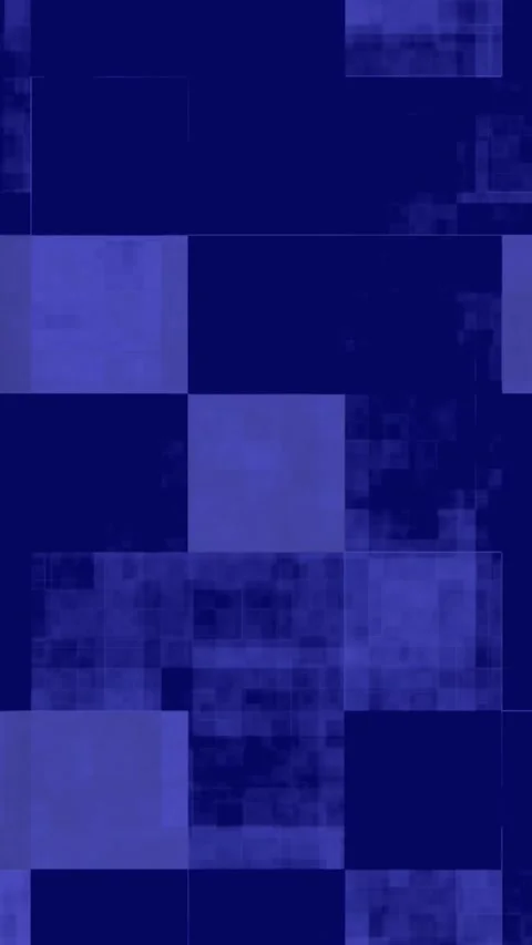Mosaic pattern animation with blue pixels. Mosaic pattern abstract digital .. Stock Footage 346052152