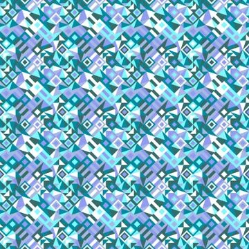 Mosaic pattern background - abstract colorful vector graphic design 스톡 일러스트