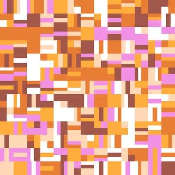 Mosaic pattern background design - colorful abstract vector graphic 스톡 일러스트
