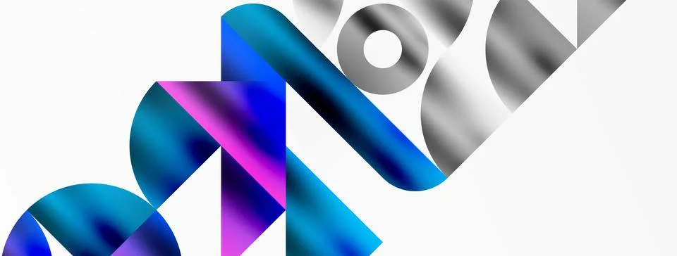 Mosaic pattern composition featuring harmonious interplay of triangles, lines 스톡 일러스트