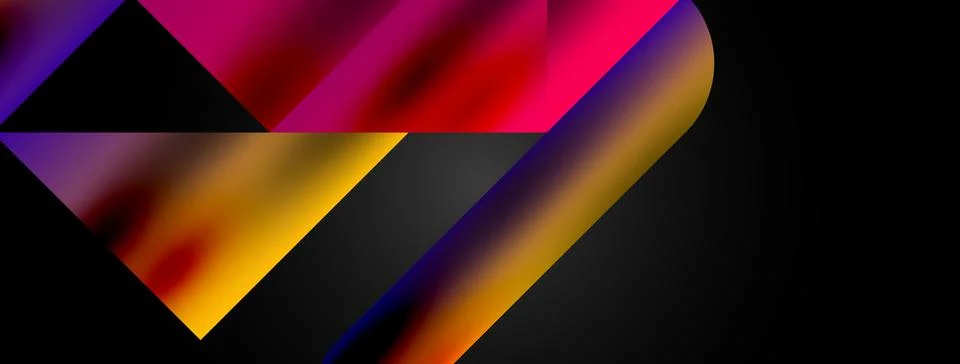 Mosaic pattern composition featuring harmonious interplay of triangles, lines イラスト素材