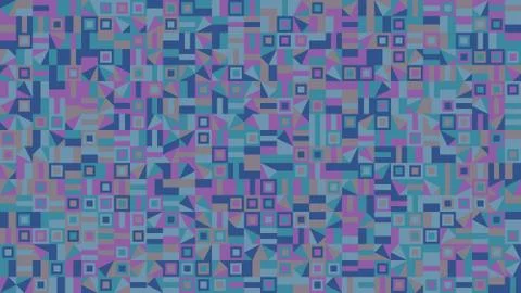 Mosaic pattern hd background - abstract colorful vector illustration Stock Illustration