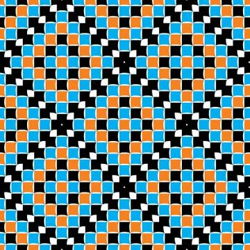 Mosaic pattern imitation Stock Illustration