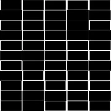 Mosaic pattern with random rectangles  Irregular texture, backdrop Illustrazione stock